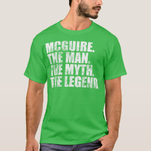 McguireMcguire Family name Mcguire last Name Mcgui T-Shirt