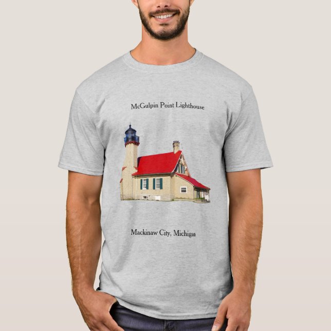 McGulpin Point Lighthouse shirt (Front)