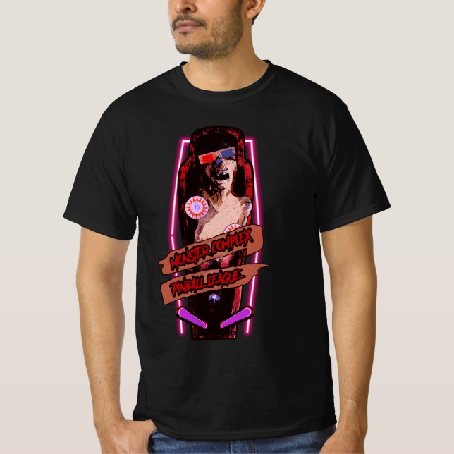 MCHC PINBALL LEAGUE LOGO TEE (Front)