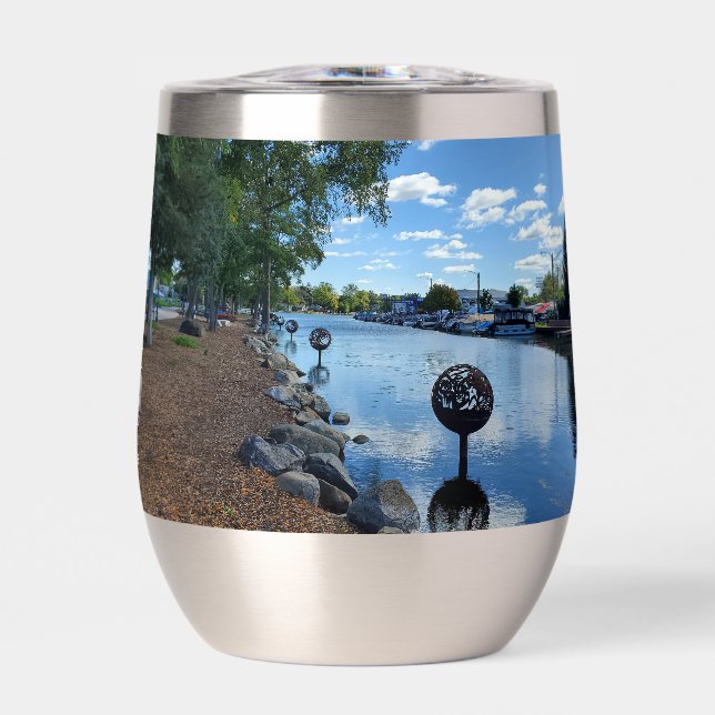 McHenry, Illinois | La promenade de Fox River (Avant)