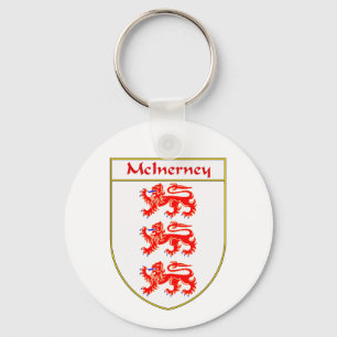 McInerney Coat of Arms/Family Crest Keychain