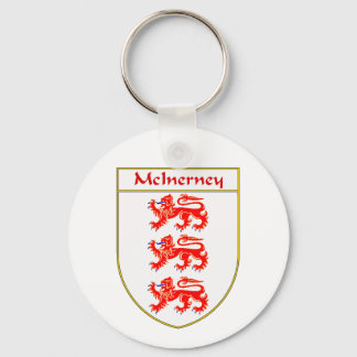 McInerney Coat of Arms/Family Crest Keychain
