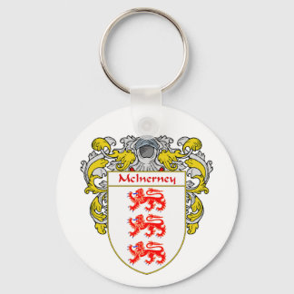 McInerney Coat of Arms (Mantled) Keychain