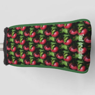 McIntosh Apples Nature Pattern Personalized Golf Head Cover