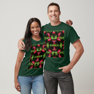 McIntosh Apples On The Tree Nature Abstract  T-Shirt
