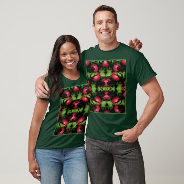 McIntosh Apples On The Tree Nature Abstract  T-Shirt (Unisex)