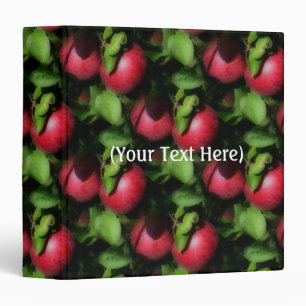 McIntosh Apples On The Tree Personalized Binder