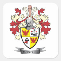 McIntyre Family Crest Coat of Arms