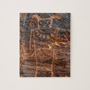 Mckee Springs Petroglyph - Vernal - Utah Jigsaw Puzzle