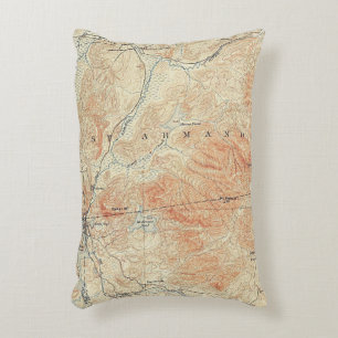 McKenzie and Moose Ponds, McKenzie Mountain Detail Accent Pillow