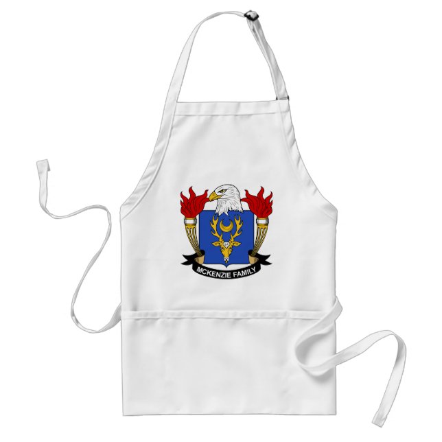 McKenzie Family Crest Standard Apron (Front)