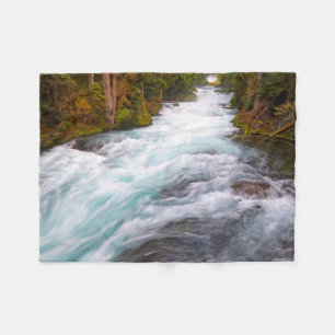 McKenzie River   Oregon Fleece Blanket
