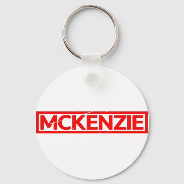 Mckenzie Stamp Keychain (Front)