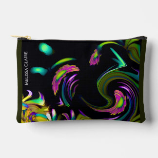 MCKS IT “Daisy” Small Olive Accessory Bag