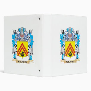 Mclaren Coat of Arms - Family Crest Binder