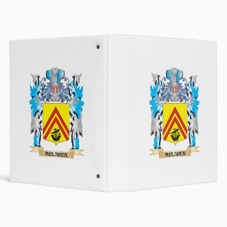 Mclaren Coat of Arms - Family Crest Binder
