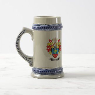 McLaughlin Coat of Arms Beer Stein
