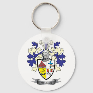 McLean Family Crest Coat of Arms Keychain
