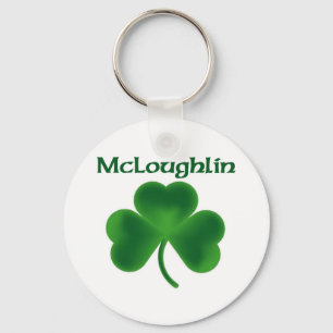 McLoughlin Shamrock Keychain