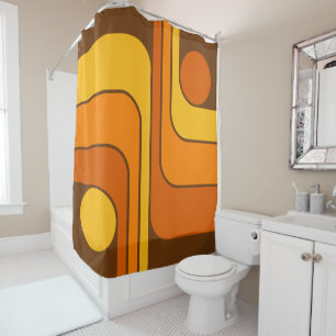 MCM 1970s Retro Style Geometric Design
