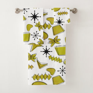 MCM Atomic Bath Towel Set