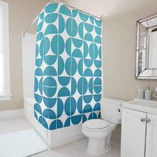 MCM Bold Blues Pattern