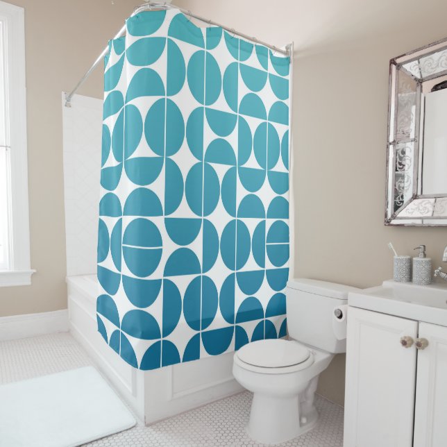 MCM Bold Blues Pattern (In Situ)
