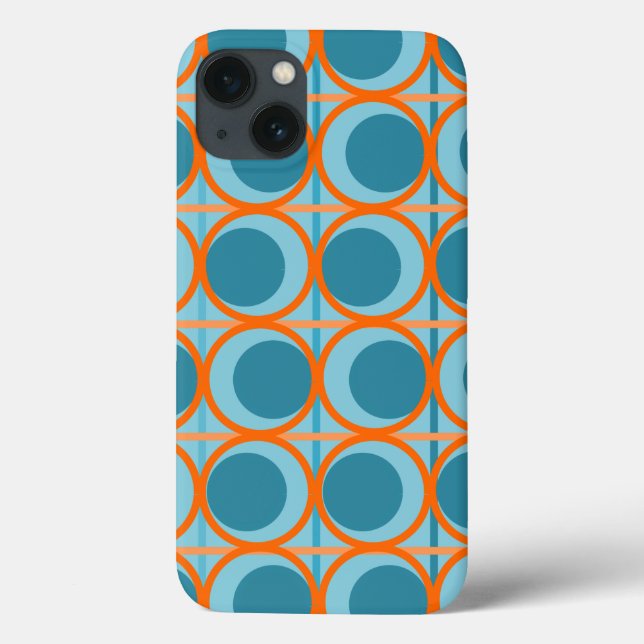 MCM Circles and Lines  Case-Mate iPhone Case (Back)