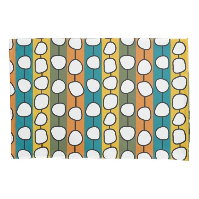 MCM Colourful Lines  Pillowcase (Front)