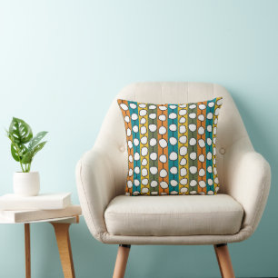 MCM Colourful Lines Throw Pillow