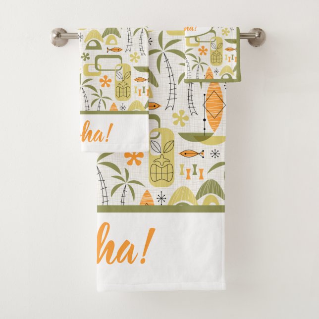 MCM Hawaiian Village Bath Towel Set (Insitu)