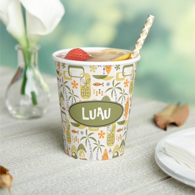 MCM Hawaiian Village Paper Cups (Insitu)