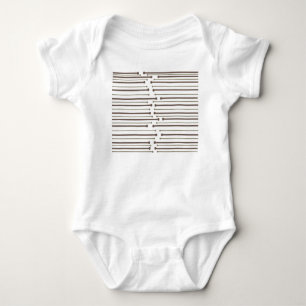 MCM Inspired Lines  Baby Bodysuit