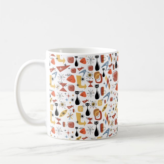 MCM Mid Century Modern Inspired Mug (Left)