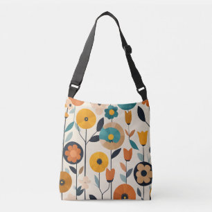 MCM Pop Art Colourful Flowers Crossbody Bag