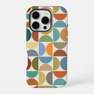 MCM Semicircles Big Pattern Colour on Cream iPhone 16 Pro Case