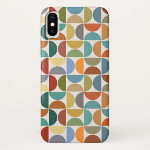MCM Semicircles Pattern Color on Cream Case-Mate iPhone Case
