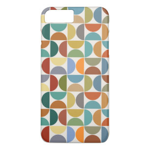 MCM Semicircles Pattern Color on Cream Case-Mate iPhone Case