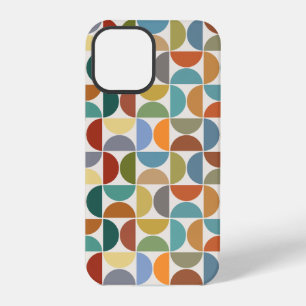 MCM Semicircles Pattern Color on Cream iPhone 12 Pro Case