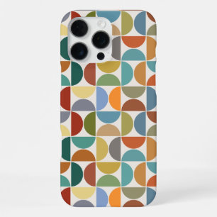 MCM Semicircles Pattern Colour on Cream iPhone 16 Pro Max Case