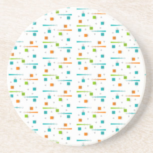 MCM Starburst 1950s Miniprint Coaster