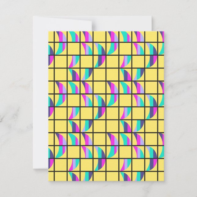 MCM Tic-Tac-Toe  Card (Front)