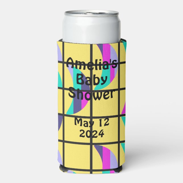 MCM Tic-Tac-Toe  Seltzer Can Cooler (Seltzer Front)