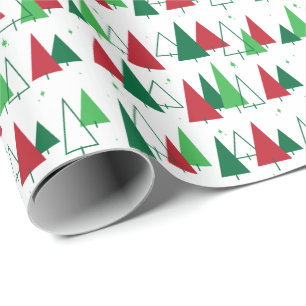 MCM Trees Wrapping Paper