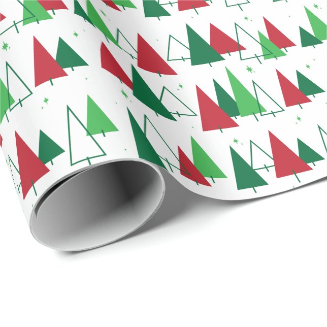 MCM Trees Wrapping Paper (Roll Corner)