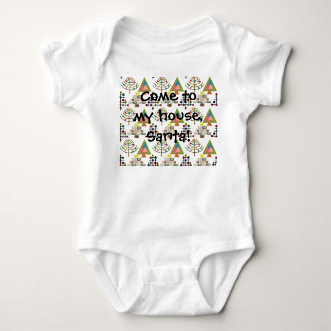 MCM Xmas Trees  Baby Bodysuit (Front)