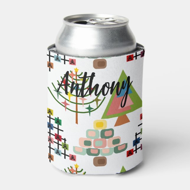 MCM Xmas Trees  Can Cooler (Can Front)