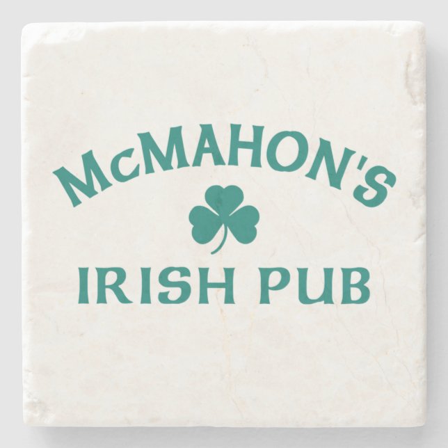 McMahon's Irish Pub   Stone Coaster (Front)