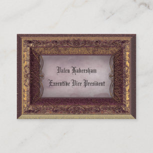 McMyles Rose Victorian Customizable Business Card