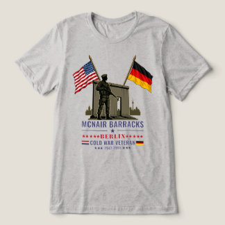 McNair Barracks Berlin Cold War Veteran Tri-Blend Shirt